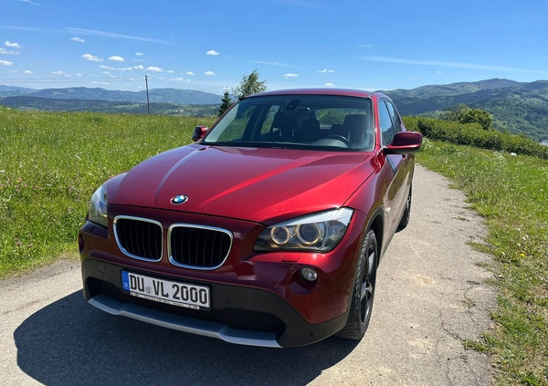 BMW X1 cena 39900 przebieg: 206023, rok produkcji 2012 z Działoszyce małe 211